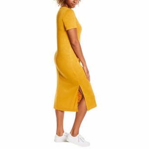 Jessica Simpson Yellow Midi Dress